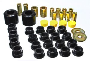 Chevrolet Camaro Control Arm Bushing Kit - Rear - Energy Suspension - Performance Polyurethane - Black - 2010 Chevrolet Camaro Control Arm Bushing Kit - Rear - Energy Suspension - Performance Polyurethane - Black - 2010
